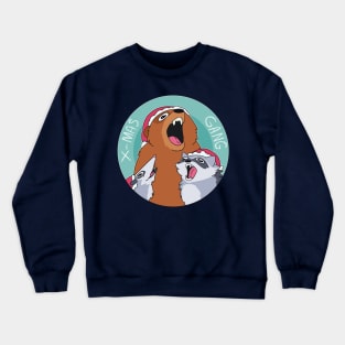 x-mas trash gang Crewneck Sweatshirt